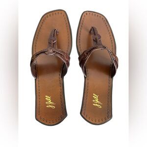 J.Jill. NWT. Thong sandals. Size 10M. New in box.
